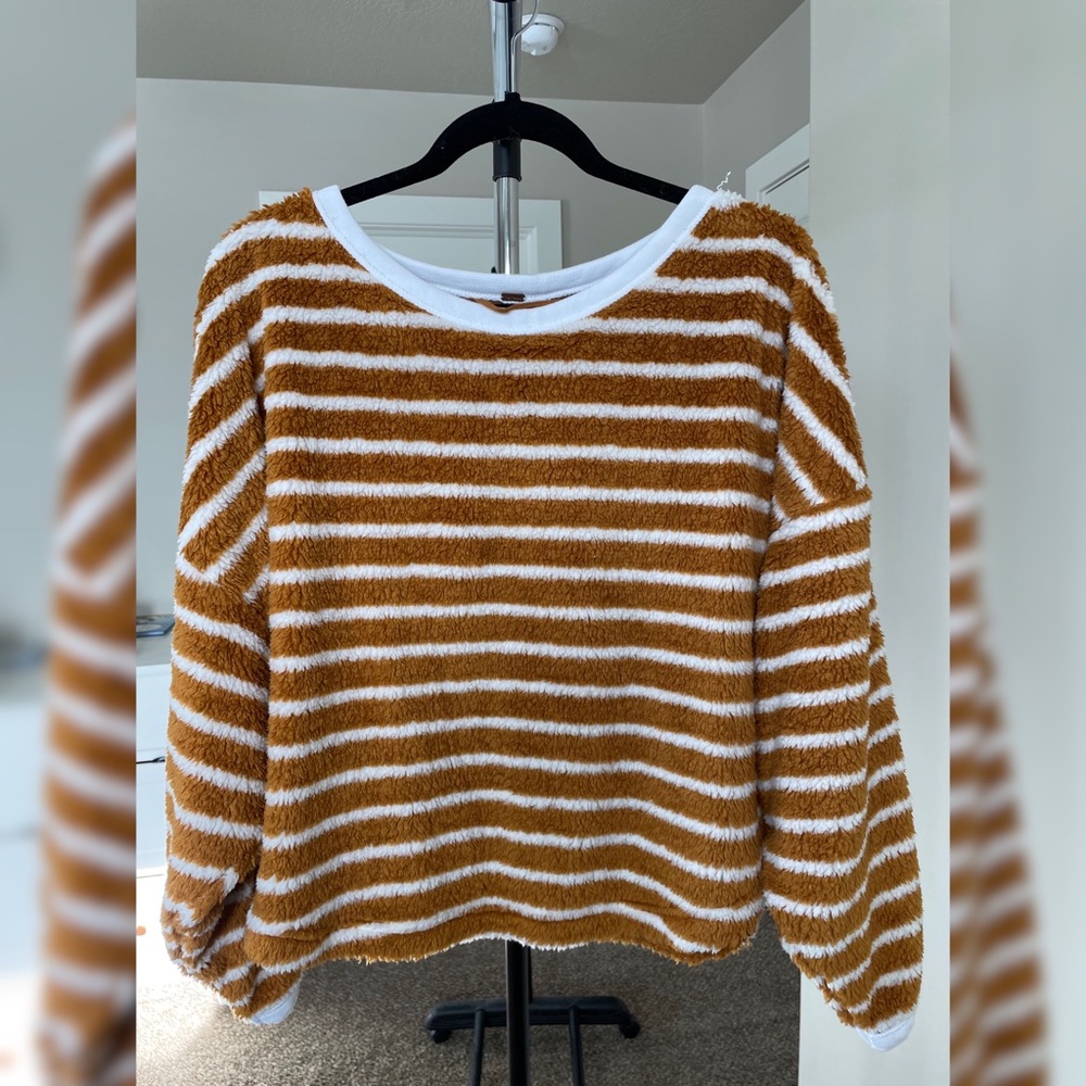 Free People Breton Striped Pullover